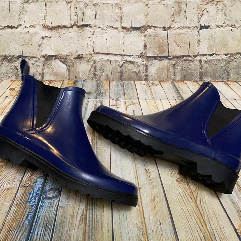 Polo Ralph Lauren Polo Sport Blue Rain Boots Size 9